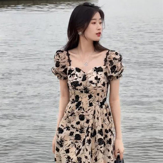 Personalized Floral Maxi Dress – Customizable Fit & Print Elegance