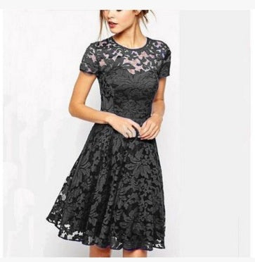 Y2K Lace Long‑Sleeve Corset Backless Short Dress for Women